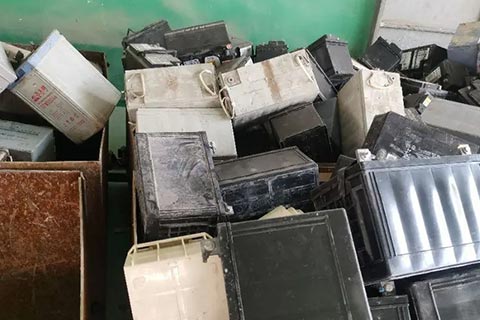 宝山旧电池回收-上门回收蓄电池-高价废铅酸电池回收